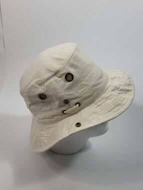 Tilley Endurables Cream Hat Size 7 1/4